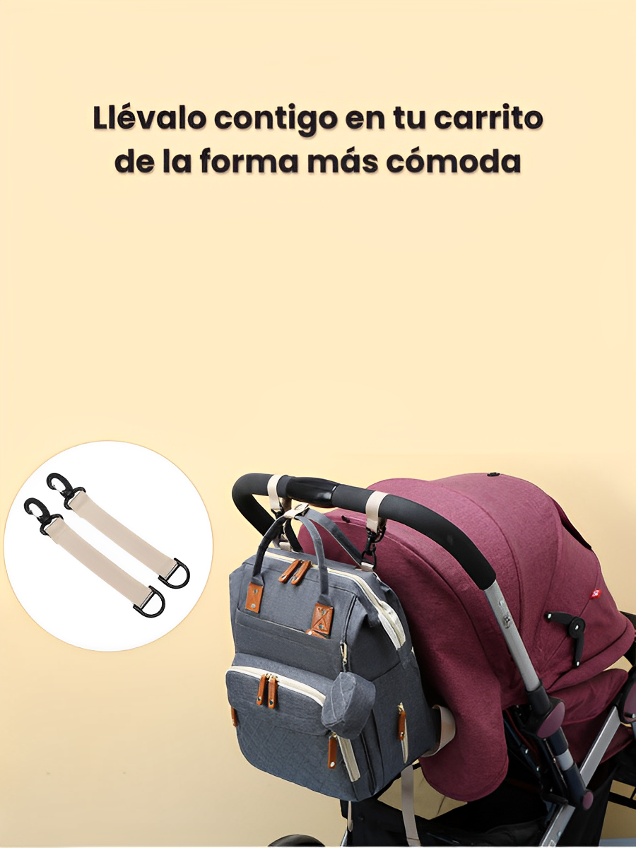 bolso maternidad carrito